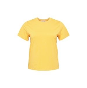 Selected Femme Curve Tričko 'PERFECT'  zlatá žltá