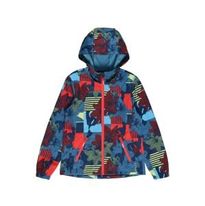 ICEPEAK Outdoorová bunda 'KEOTA'  námornícka modrá / ohnivo červená / svetlomodrá / svetložltá / modrosivá