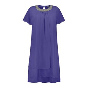 Ulla Popken Kokteilové šaty  fialová
