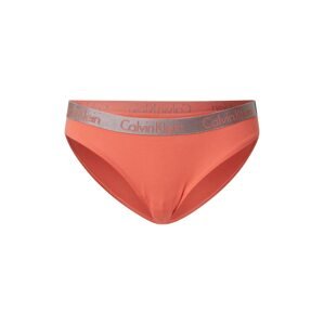 Calvin Klein Underwear Nohavičky  strieborná / koralová