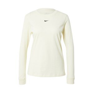 Nike Sportswear Tričko  prírodná biela / čierna