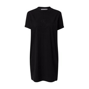 Calvin Klein Jeans Letné šaty 'ARCHIVES'  čierna
