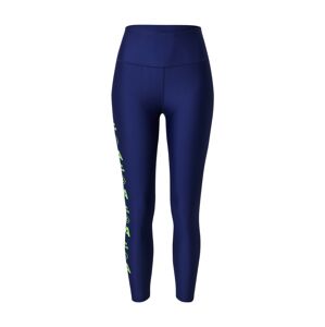 UNDER ARMOUR Športové nohavice  indigo / zelená
