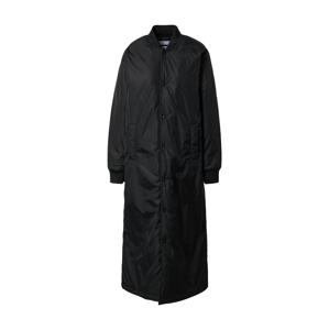 NU-IN Prechodný kabát  čierna / biela