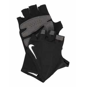 NIKE Accessoires Športové rukavice  sivobéžová / čierna / biela