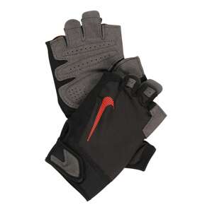 NIKE Accessoires Športové rukavice 'Ultimate'  čierna / sivá / červená