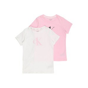 Calvin Klein Underwear Tričko  biela / ružová