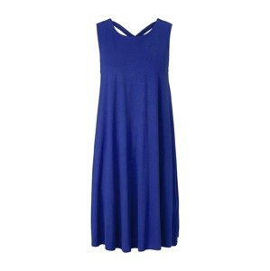 TOM TAILOR Letné šaty  kráľovská modrá