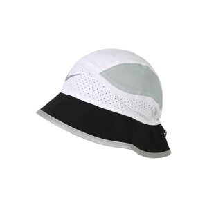 NIKE Športový klobúk  sivá / čierna / biela