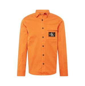 Calvin Klein Jeans Košeľa  oranžová / čierna