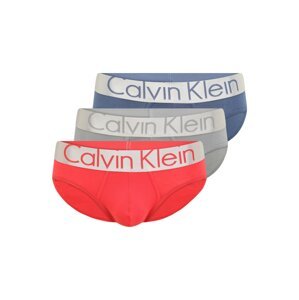 Calvin Klein Underwear Nohavičky  modrá / sivá / červená
