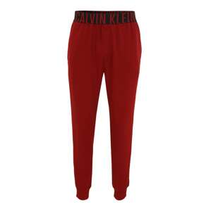 Calvin Klein Underwear Nohavice  červená / tmavomodrá