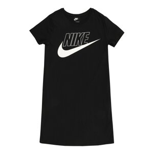 Nike Sportswear Šaty 'FUTURA'  čierna / biela