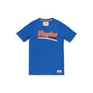 VINGINO Tričko 'Hamon'  modrá / svetlooranžová / tmavomodrá / biela