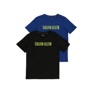 Calvin Klein Underwear Tričko  modrá / čierna / neónovo zelená
