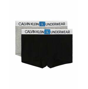 Calvin Klein Underwear Nohavičky  sivá melírovaná / čierna / biela / nebesky modrá