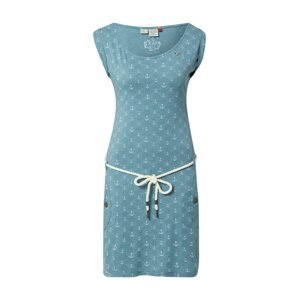 Ragwear Letné šaty 'Marina'  biela / dymovo modrá