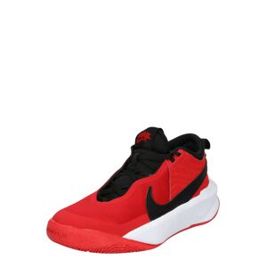 NIKE Športová obuv 'Team Hustle D 10'  červená / čierna / biela