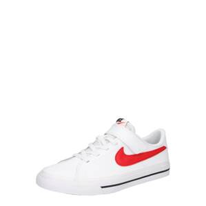 Nike Sportswear Tenisky 'Court Legacy'  biela / červená
