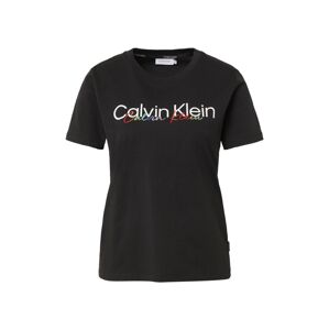 Calvin Klein Tričko  čierna / zmiešané farby