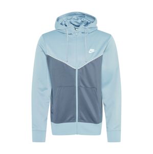 Nike Sportswear Tepláková bunda  svetlomodrá / modrá