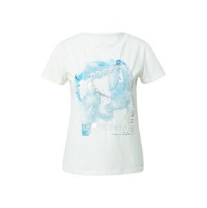 TAIFUN T-Shirt  svetlomodrá / šedobiela
