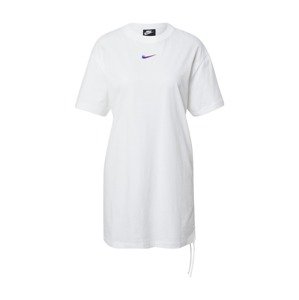 Nike Sportswear Kleid  biela / ružová / kráľovská modrá
