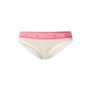 Calvin Klein Underwear Nohavičky  ružová / béžová