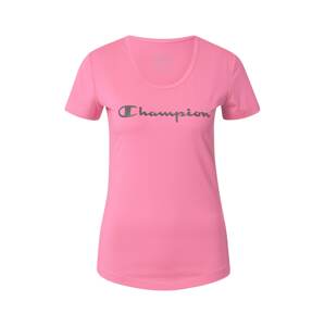 Champion Authentic Athletic Apparel Funkčné tričko  ružová / sivá