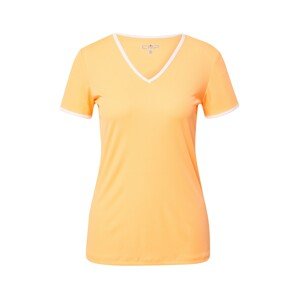 CMP Funkčné tričko  oranžová / biela