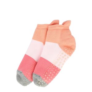 FALKE Ponožky  marhuľová / ružová / koralová / sivá melírovaná