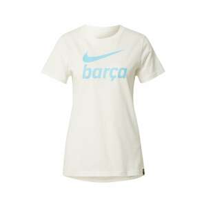 NIKE Funkčné tričko 'FC Barcelona'  béžová / svetlomodrá