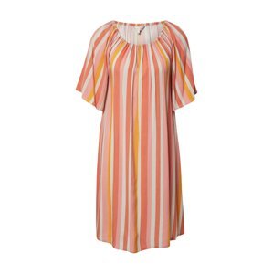Part Two Letné šaty 'Irna'  biela / žltá / koralová / ružová