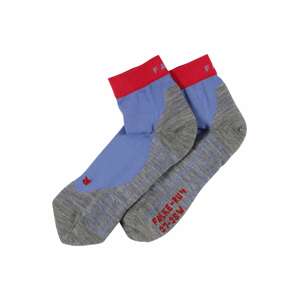 FALKE Športové ponožky  svetlofialová / sivá melírovaná / červená