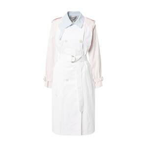 TOMMY HILFIGER Prechodný kabát  biela / ružová / svetloružová
