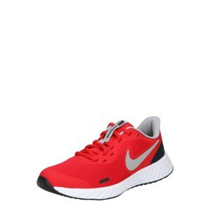 NIKE Športová obuv 'Revolution 5'  sivá / červená / čierna