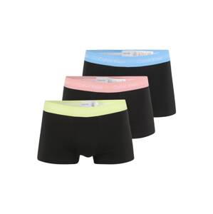 Calvin Klein Underwear Boxerky  čierna / biela / svetložltá / svetlomodrá / svetloružová