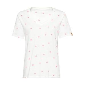 Fabienne Chapot Shirt 'Phil'  biela melírovaná / ružová