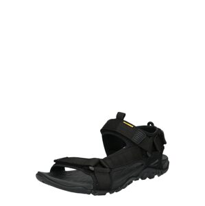 CAMEL ACTIVE Trekingové sandále  čierna / žltá