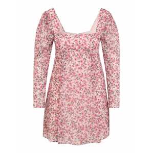 Forever New Petite Letné šaty 'Serenity'  ružová / ružová / zelená