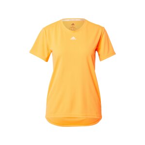 ADIDAS PERFORMANCE Funkčné tričko 'NECESSI'  oranžová / biela