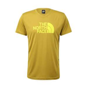 THE NORTH FACE Funkčné tričko 'Reaxion'  žltá / olivová
