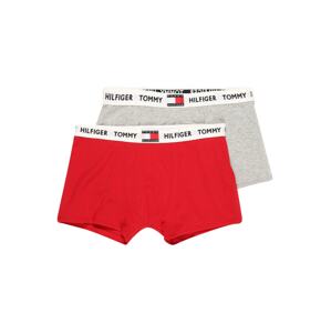 Tommy Hilfiger Underwear Nohavičky  jasne červená / sivá melírovaná / biela / námornícka modrá