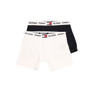 Tommy Hilfiger Underwear Nohavičky  biela / námornícka modrá / červená