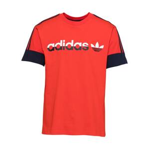ADIDAS ORIGINALS Tričko  červená / čierna / biela