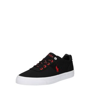 Polo Ralph Lauren Sneaker 'HANFORD'  čierna / červená / biela