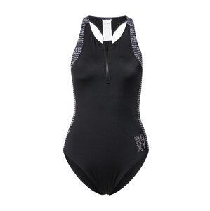 ROXY Športové jednodielne plavky  čierna / biela