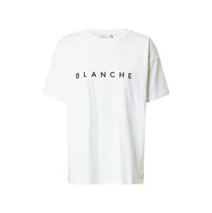 Blanche Tričko 'Main'  biela / čierna