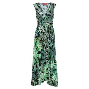 MAX&Co. Šaty 'PADRINO'  čierna / pastelovo zelená / tmavozelená / kiwi