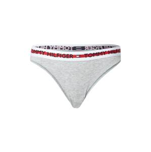 Tommy Hilfiger Underwear Tangá  námornícka modrá / sivá / červená / biela